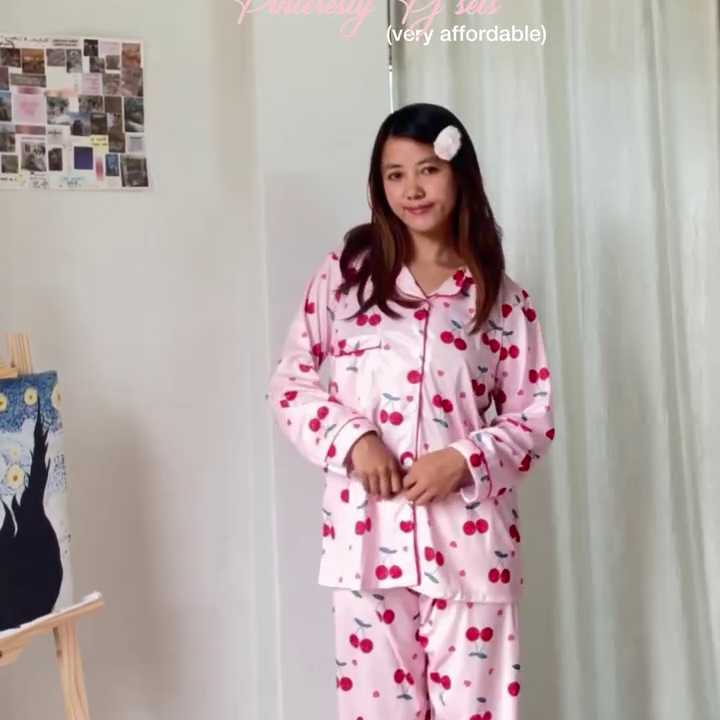 Cute Checkered Night Suit Set