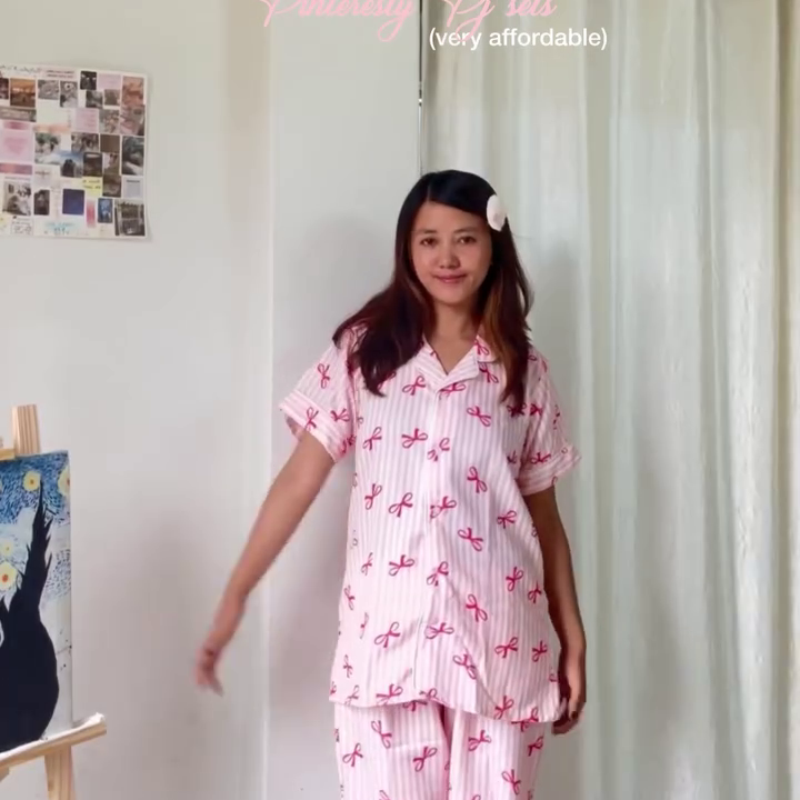 Cute Checkered Night Suit Set