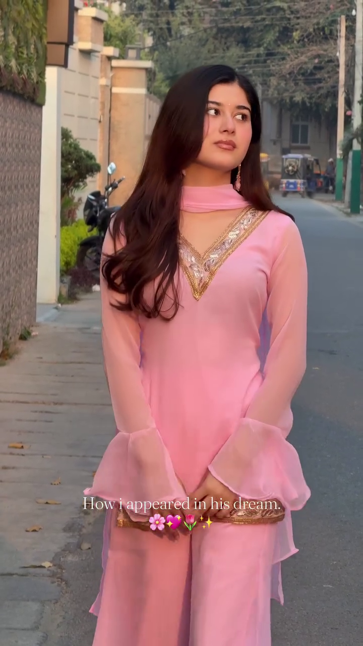 Soft Pink Festive Suit Set