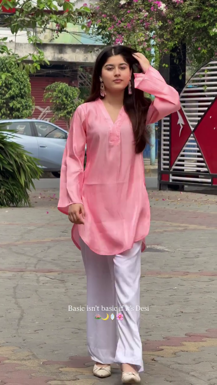 Pink KURTA SET