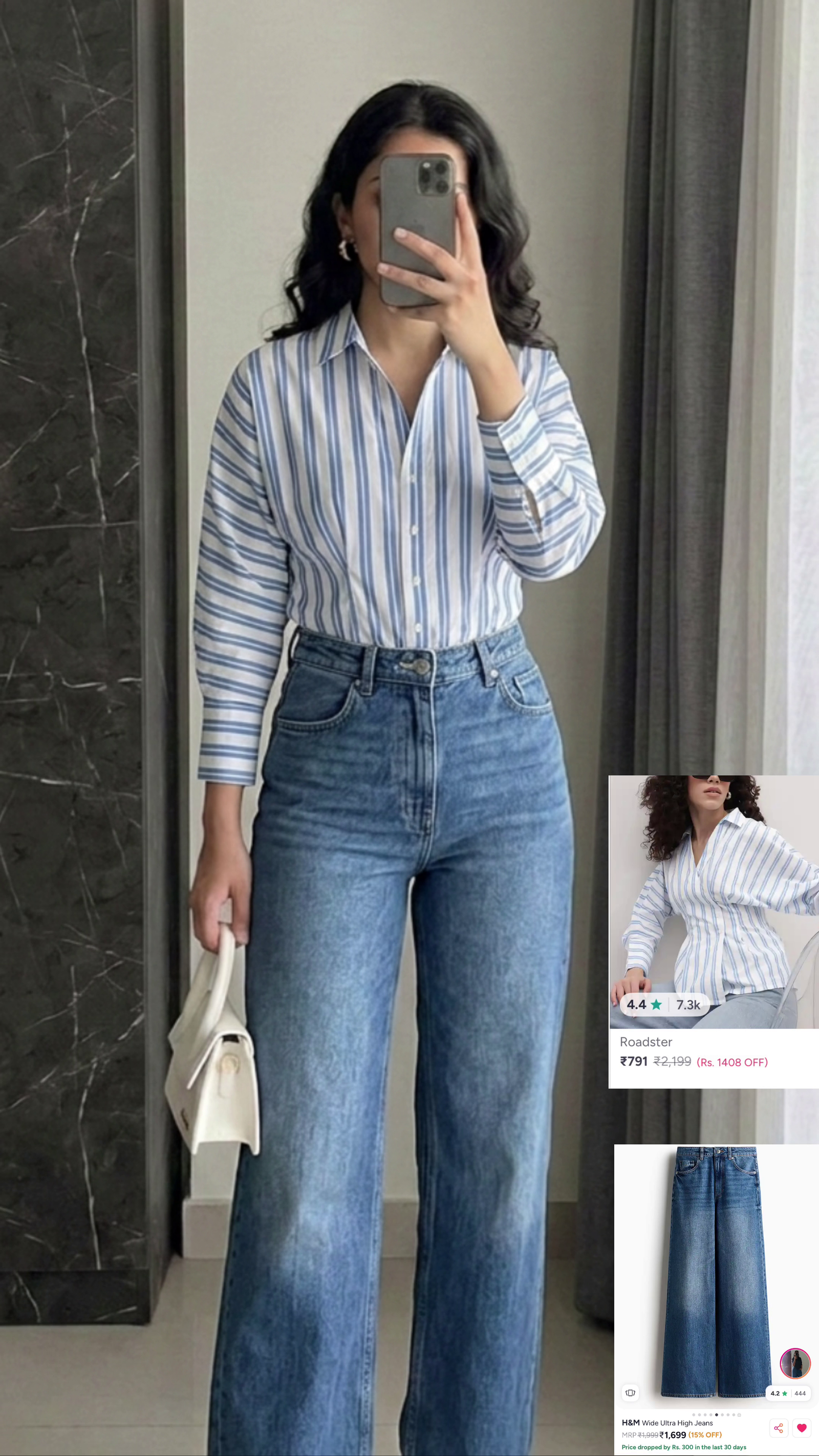 Abstract Print Sleeveless Shirt with Trousers