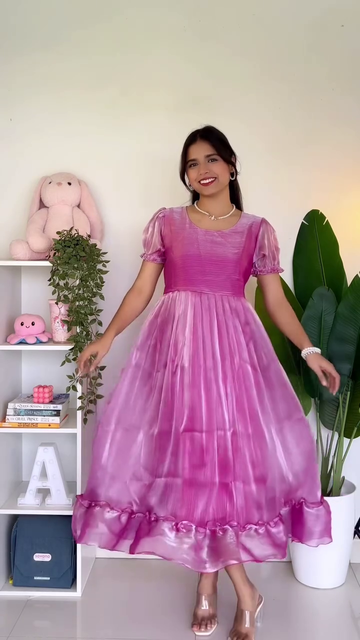 White & Navy Floral Maxi Dress