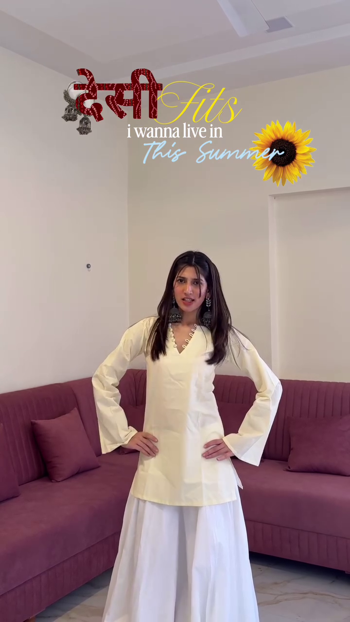 Festive Red Kurti with Flared Skirt Set