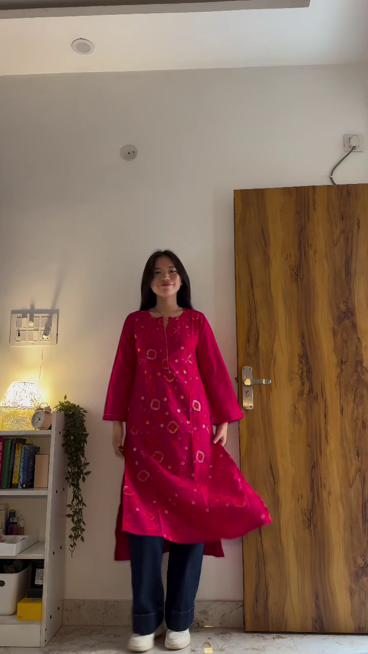 Lemon Yellow Everyday Cotton Kurta