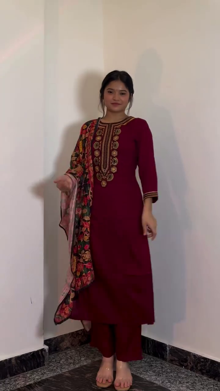 . Office Chic Printed Co-ord Set