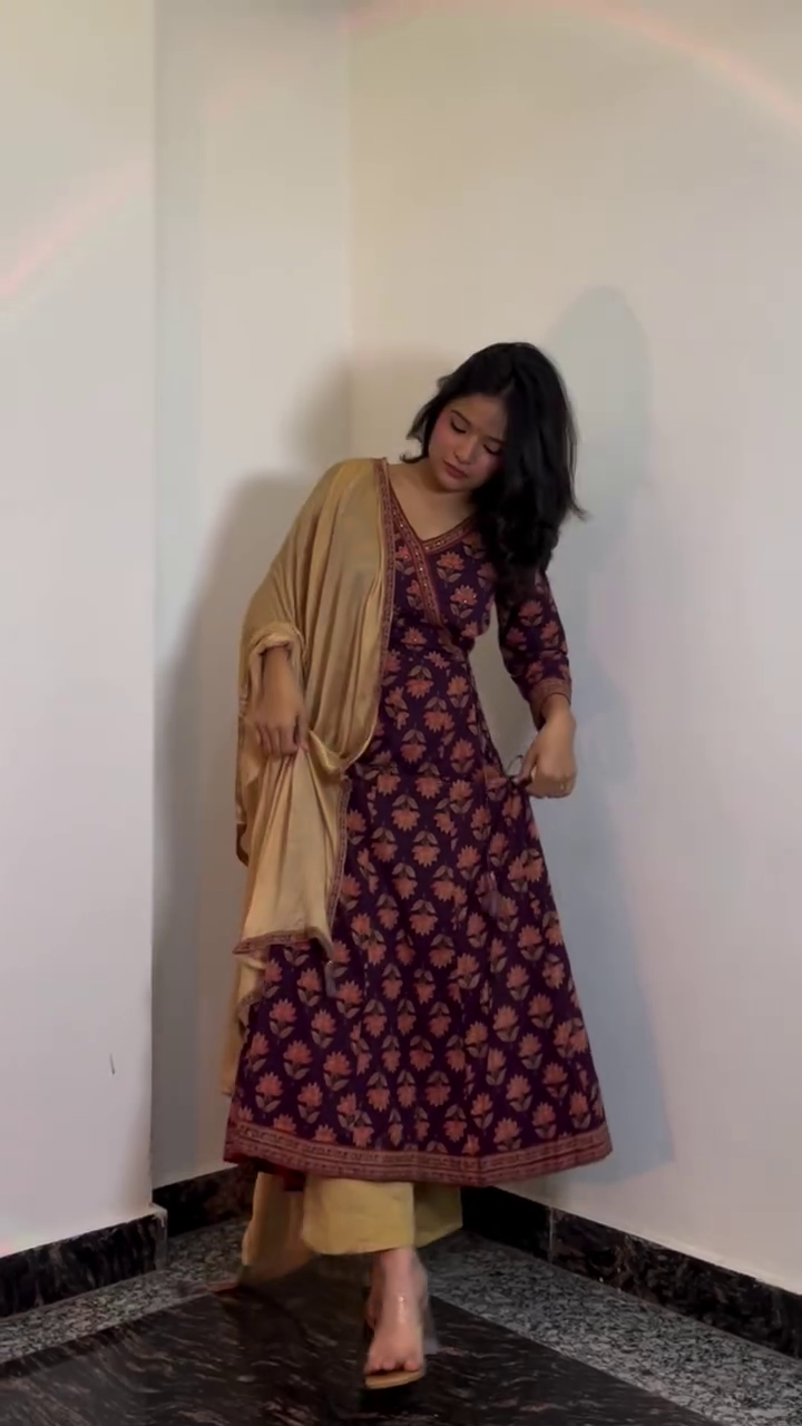 . Office Chic Printed Co-ord Set