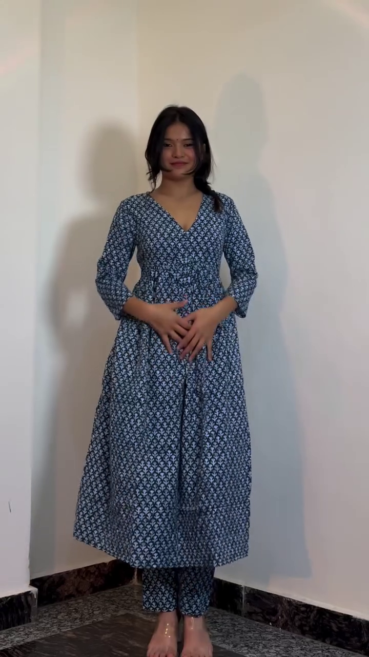 . Office Chic Printed Co-ord Set