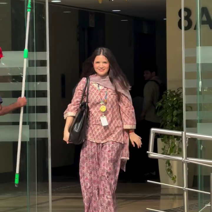 Blush Pink Ethnic Co-ord Workwear Set