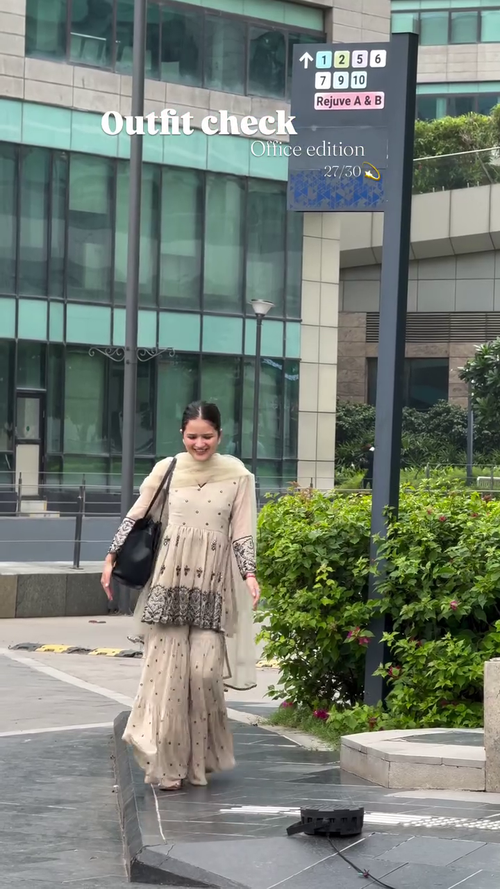 Power Blazer Office Look