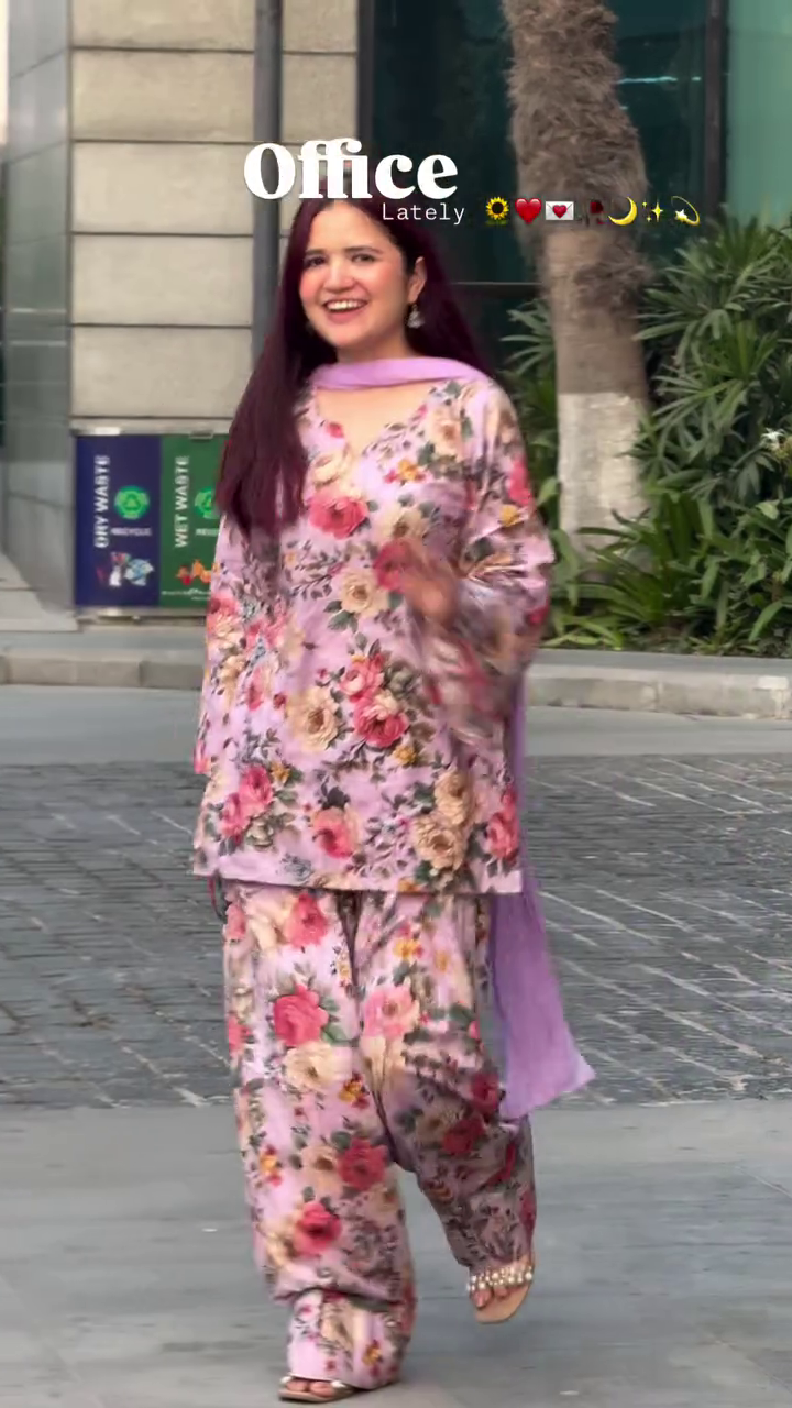 Floral Ethnic Office Elegance