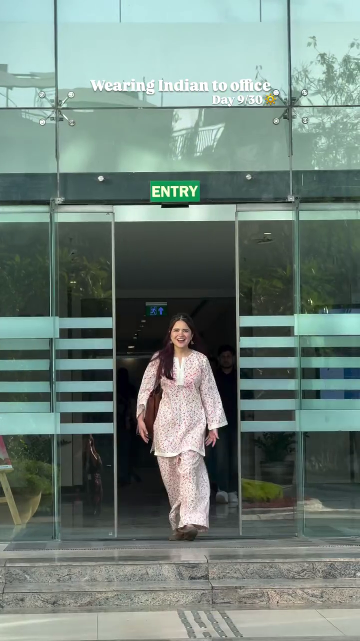 Soft Floral Workwear Charm