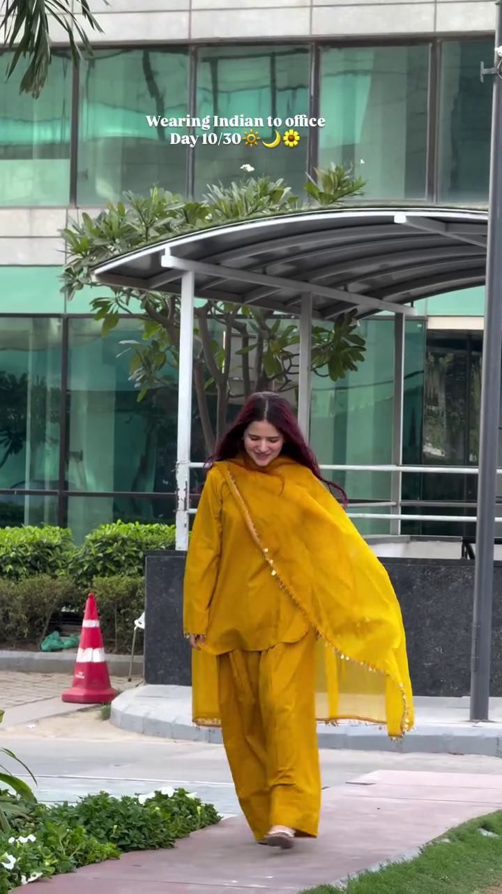 Bright Mustard Statement Look