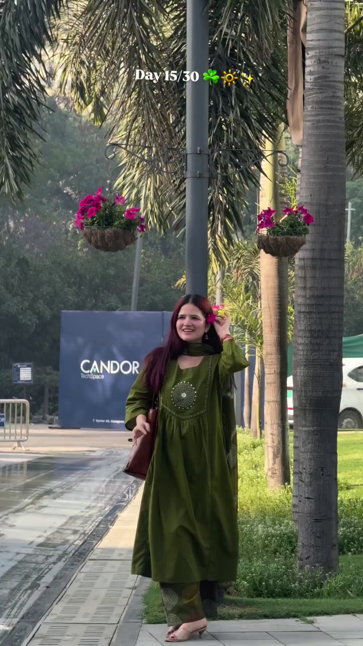 Elegant Olive Office Ethnic