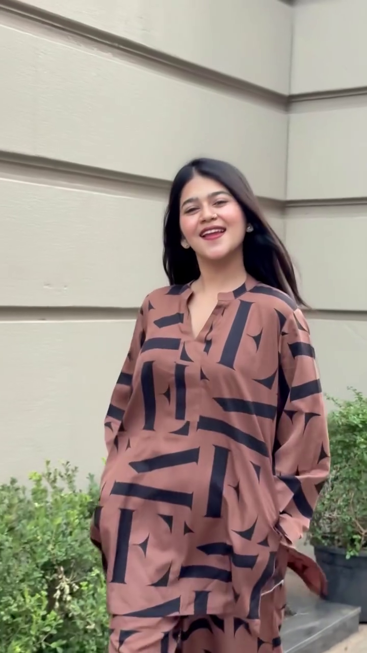 Modern Printed Kurta Style