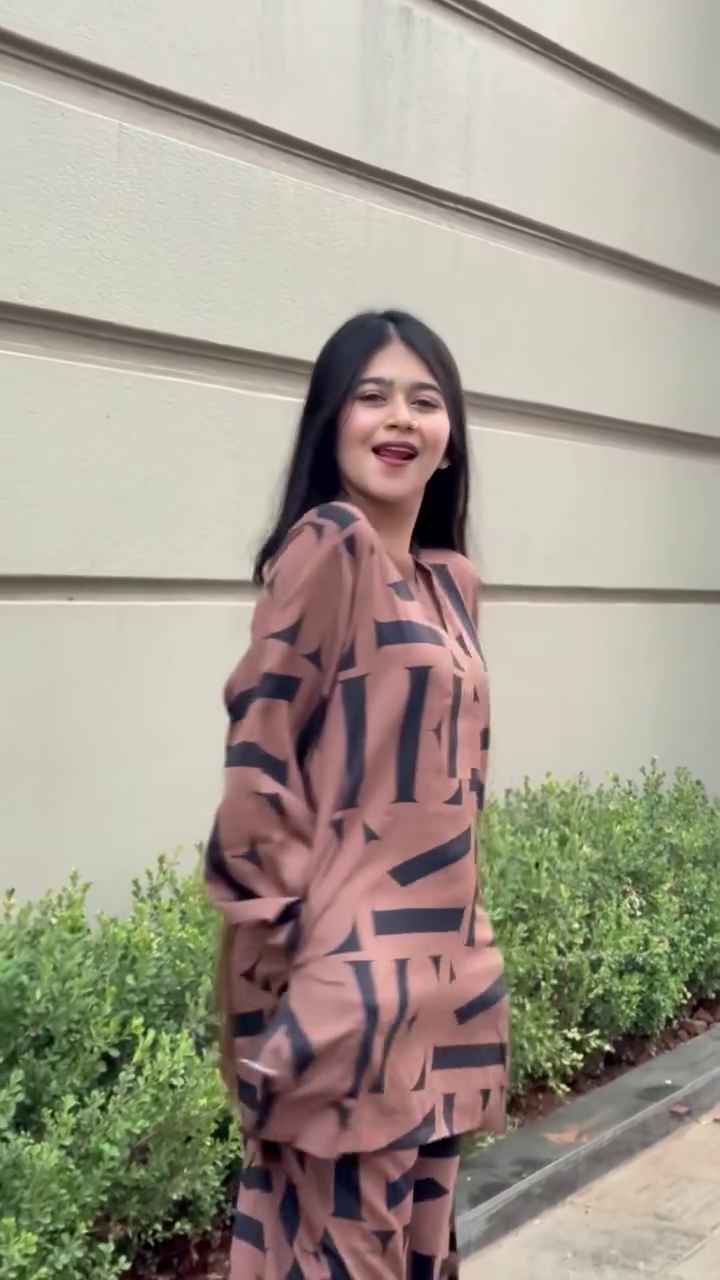 Modern Printed Kurta Style