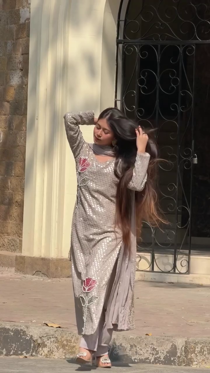 Subtle Festive Grey Elegance