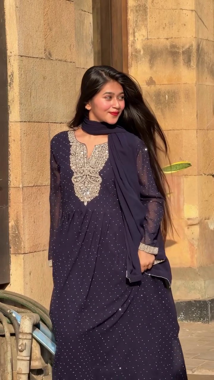 Classic Black Ethnic Glam