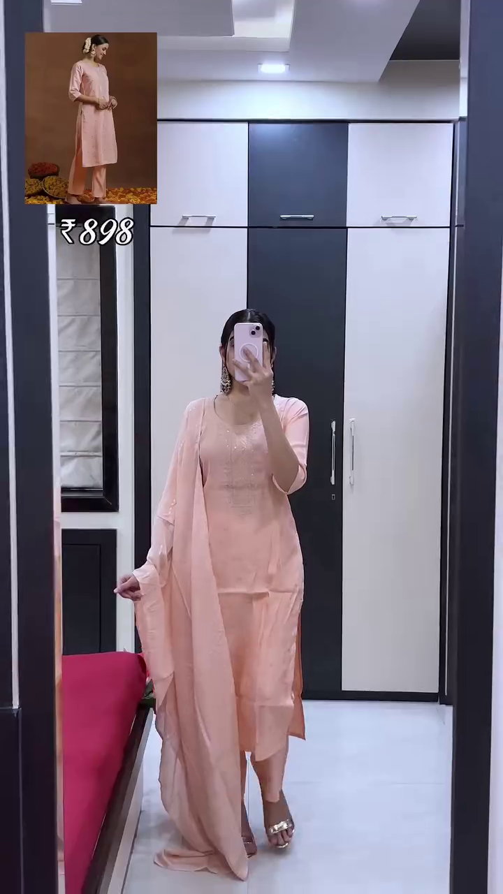 Smoky Grey Ethnic Suit Set – Graceful & Sophisticated Look