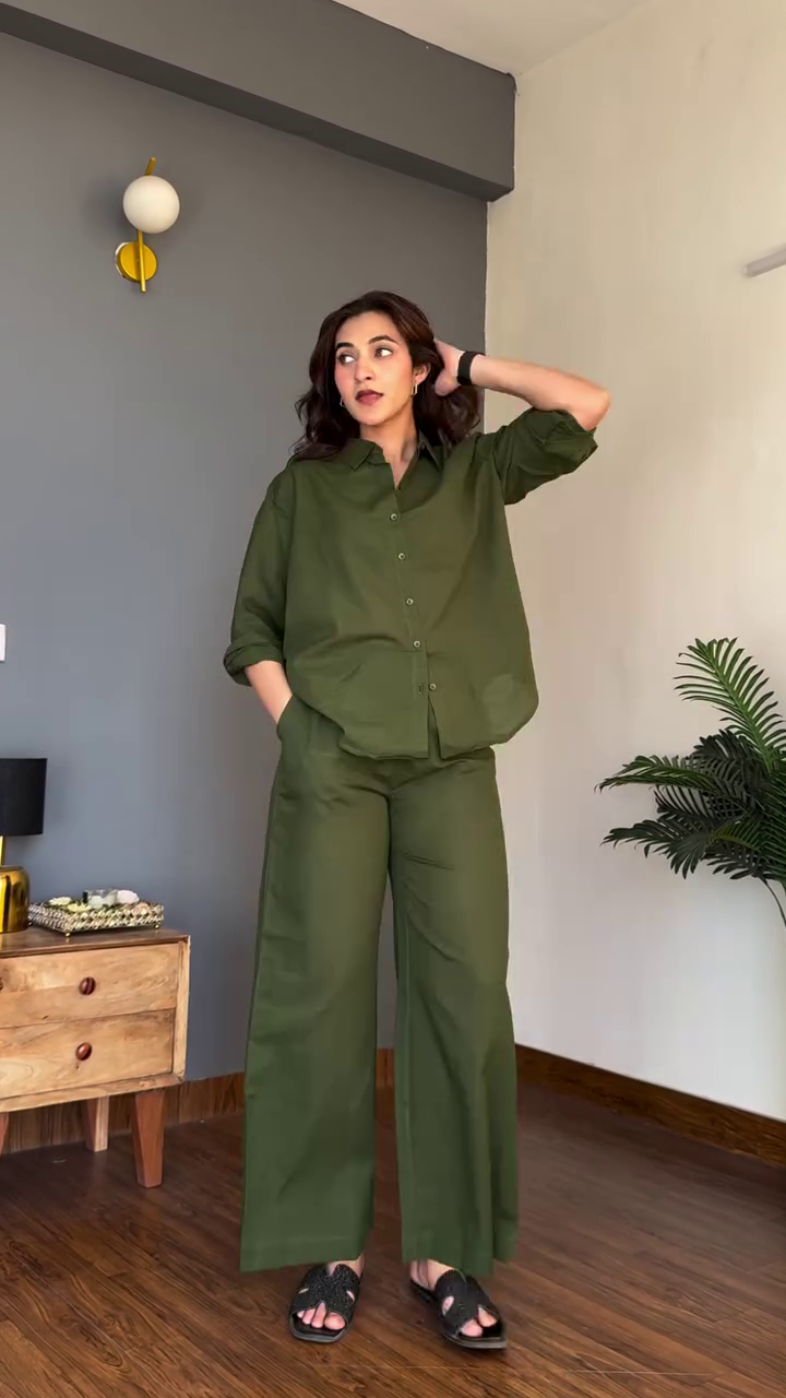 Premium Plum Co-ord Set – Smart Casual Essential