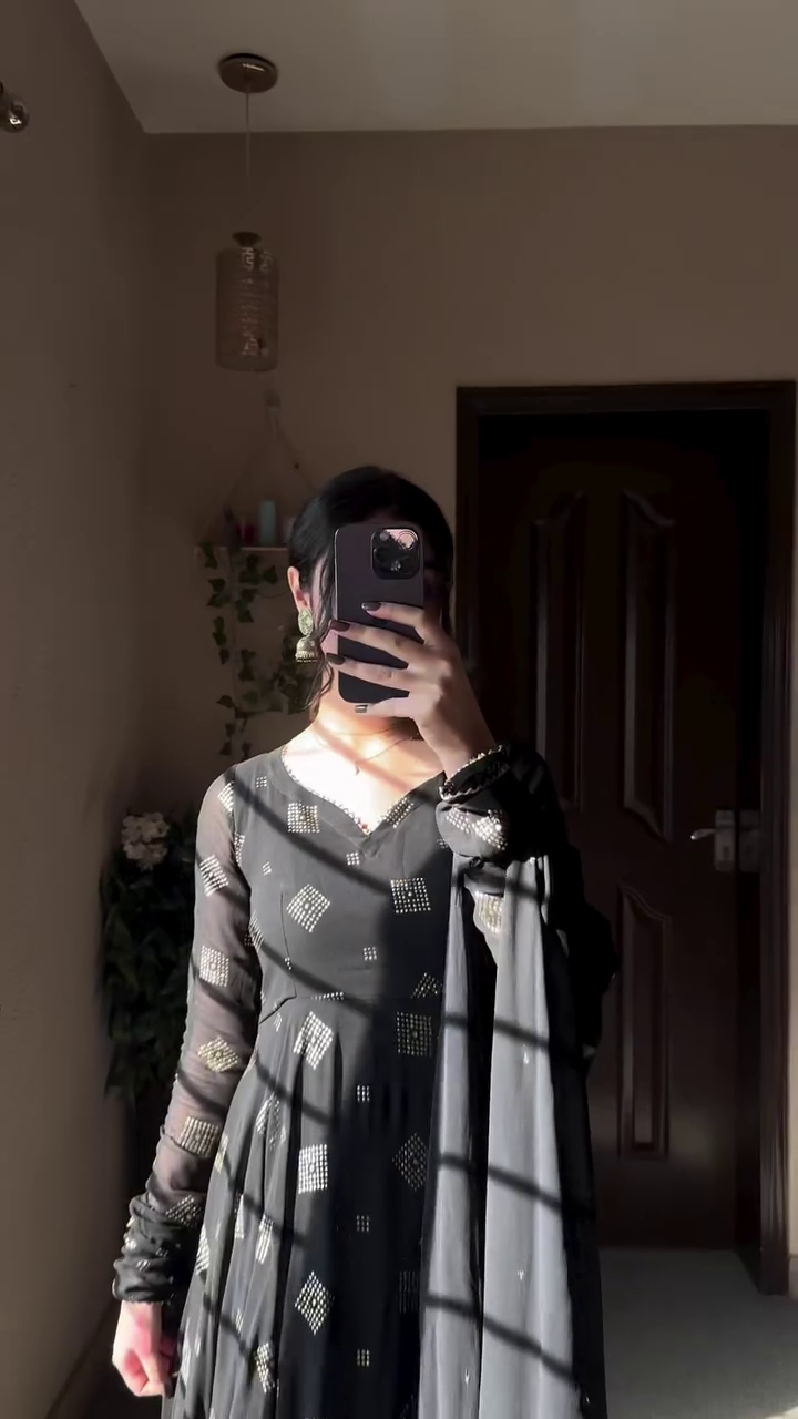 Black Anarkali Dress
