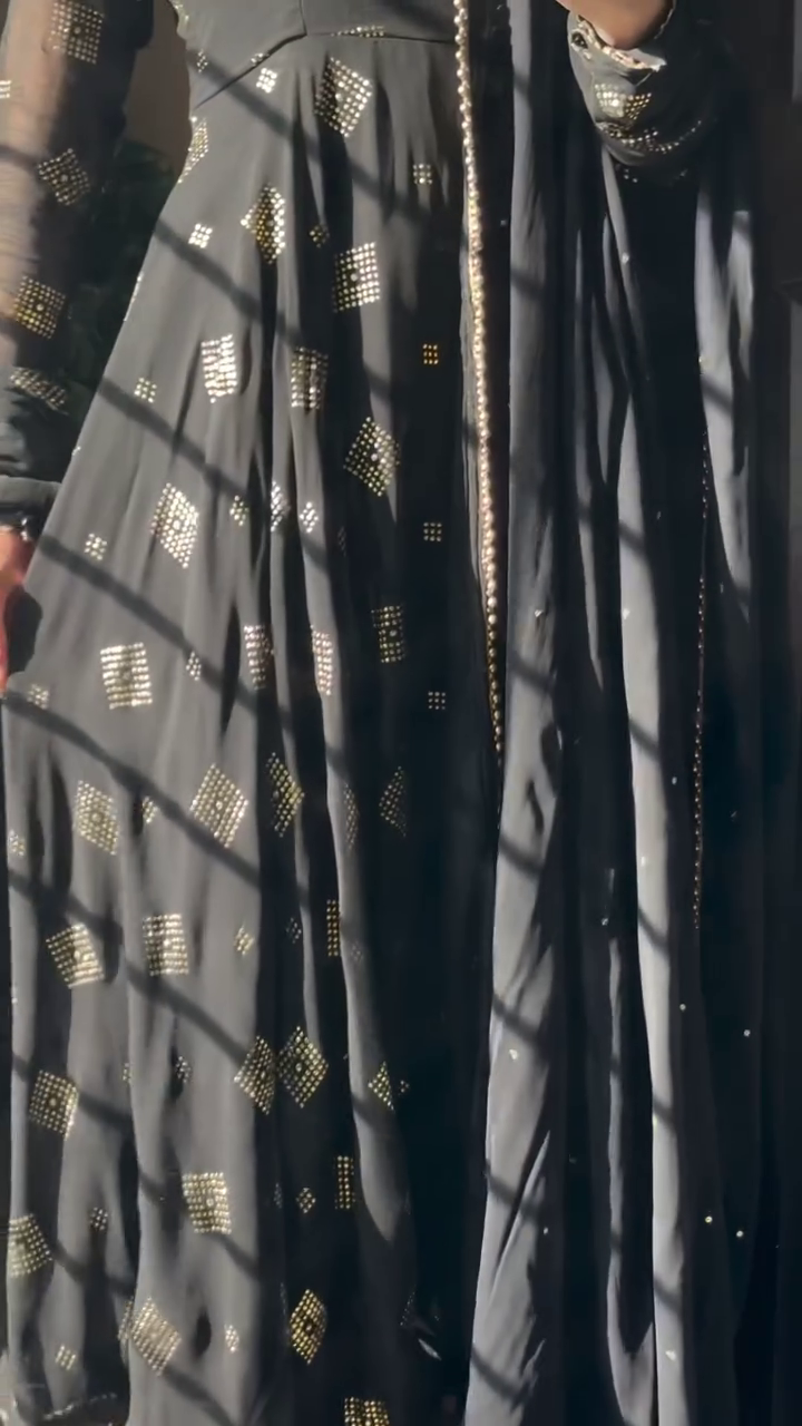 Black Anarkali Dress