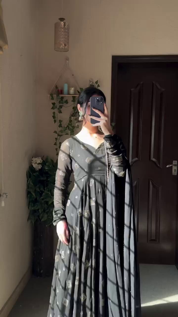 Black Anarkali Dress