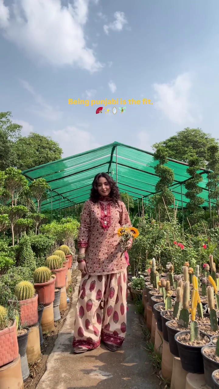Women’s Punjabi Suit – Elegant Desi Fit Check ✨🌻