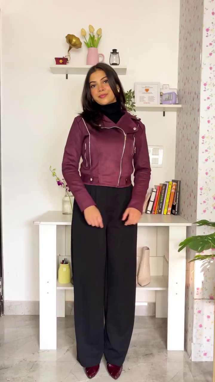 Black Leather Winter Outfit