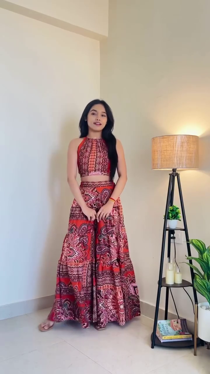 Lavender Paisley Print Co-Ord Set
