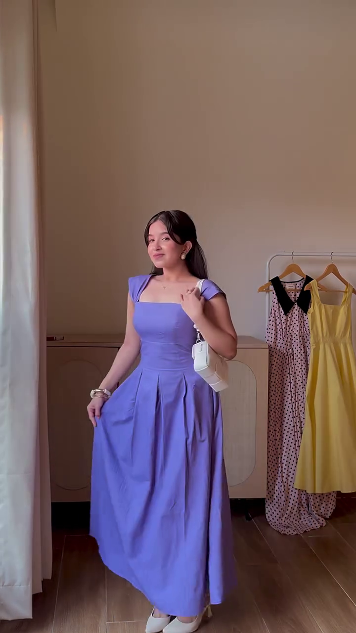 Women's Lavender Maxi Dress for Casual & Occasion Wear