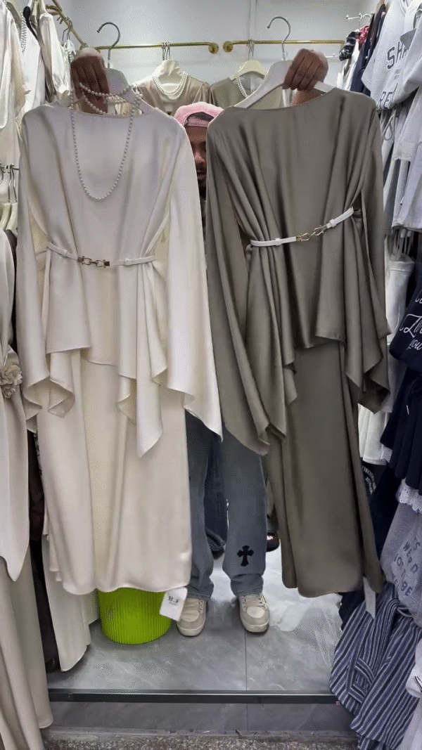 💫 Draped Grace – Classic Midi Dresses for Timeless Moments - Image 2