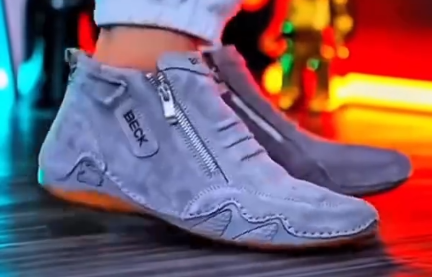 π Beck UrbanZip Suede Loafers β Premium Comfort with Modern Edge π - Image 4