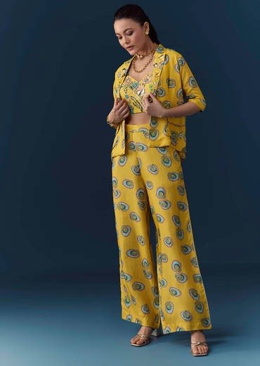 Sunlit Paisley Printed Resort Co‑ord