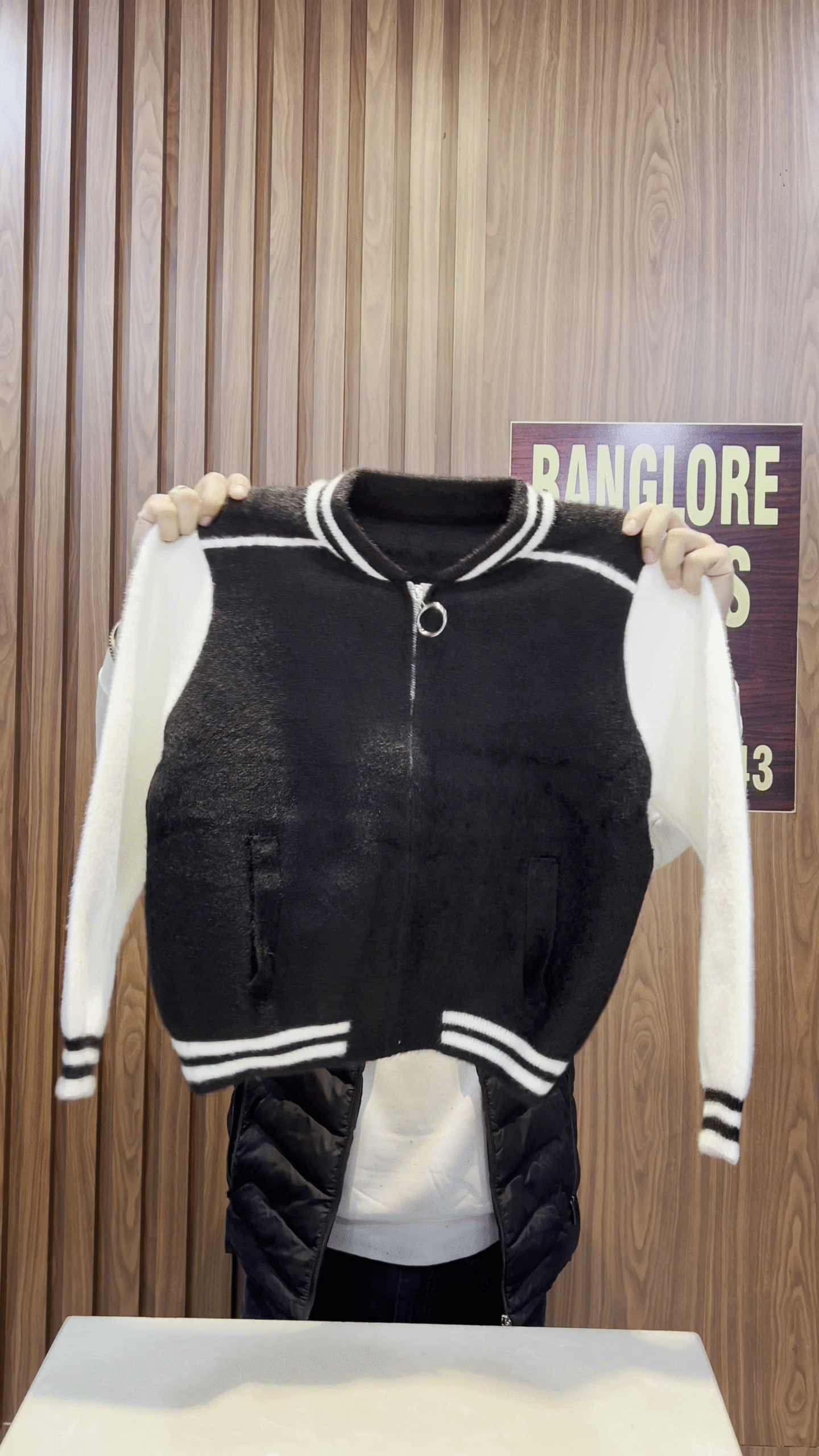 πΈ SoftGlow Fuzzy Zip-Up Bomber Jacket β Cozy Chic Collection πΈ - Image 4