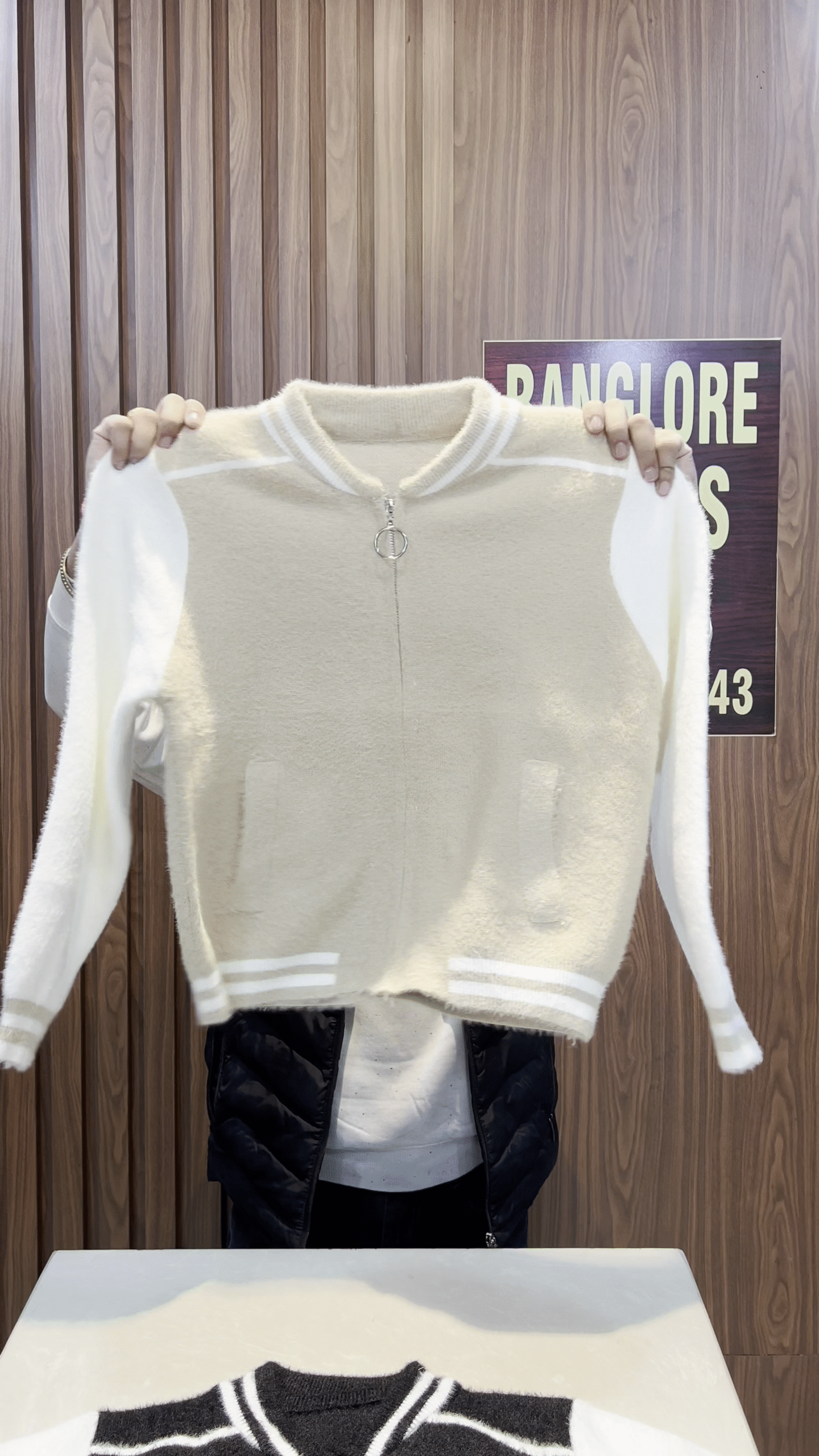 πΈ SoftGlow Fuzzy Zip-Up Bomber Jacket β Cozy Chic Collection πΈ - Image 5