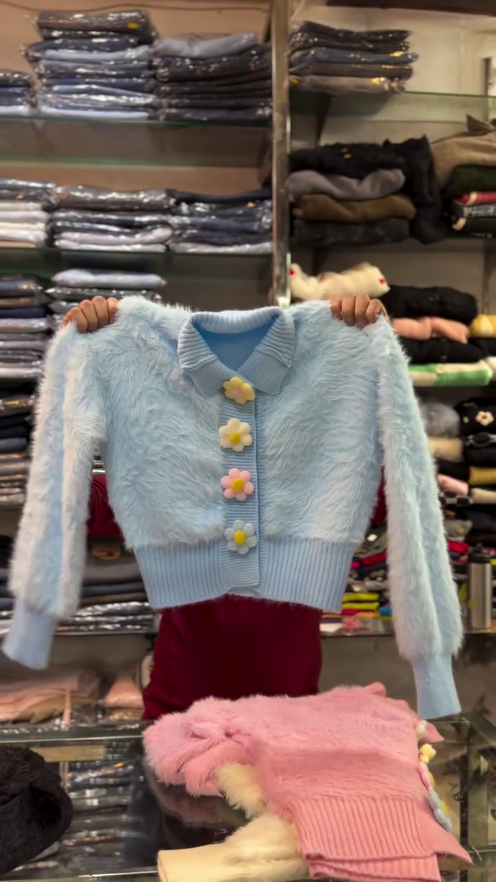 πΈ Blossom Cozy Fuzzy Cardigan β Cute Winter Essential πΈ