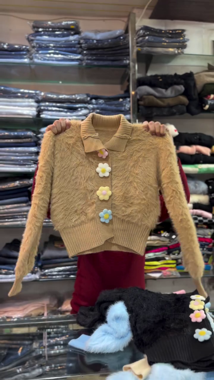 πΈ Blossom Cozy Fuzzy Cardigan β Cute Winter Essential πΈ - Image 4