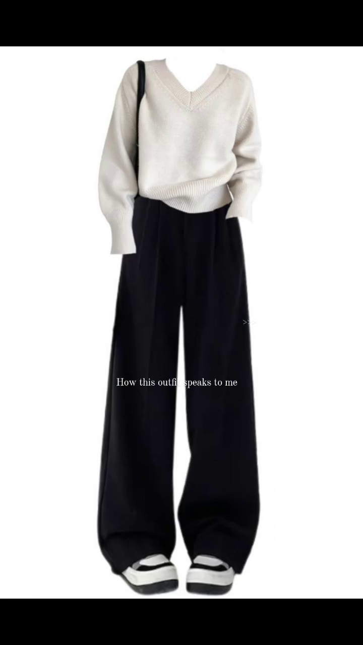 π€ Effortless Luxe Ribbed Knit Top & Wide-Leg Denim Co-Ord Look π€ - Image 8