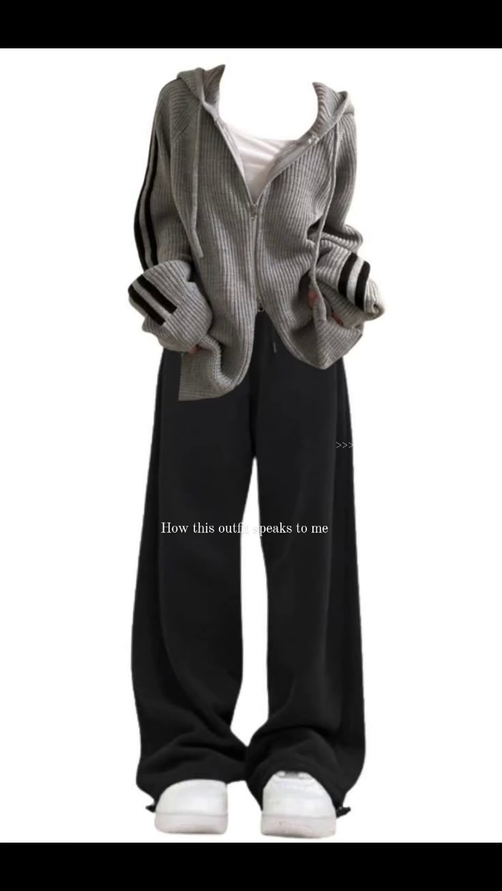π€ Effortless Luxe Ribbed Knit Top & Wide-Leg Denim Co-Ord Look π€ - Image 10