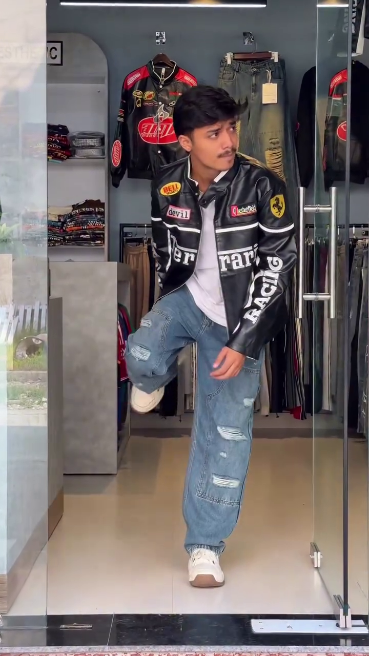 π₯ Premium Racing-Inspired Biker Jackets β Ferrari & Red Bull Edition π₯ - Image 3