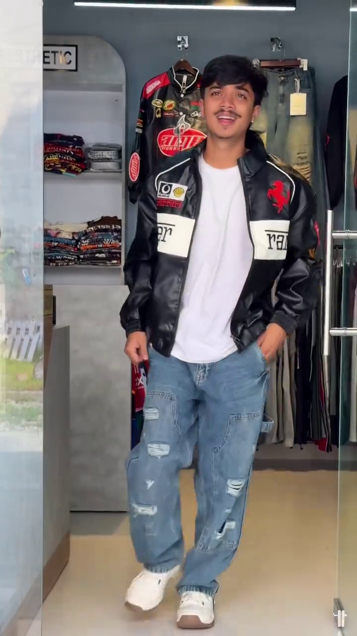 π₯ Premium Racing-Inspired Biker Jackets β Ferrari & Red Bull Edition π₯ - Image 5