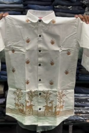 Royal Heritage™ Premium Embroidered Shirt – Elegant Traditional Look with Modern Comfort 👔✨