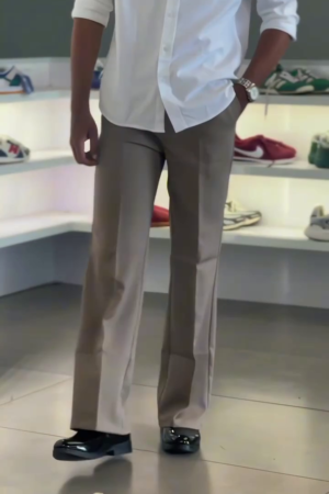 👖✨ Premium Straight-Fit Formal Trousers – Clean, Classy & Everyday Elegant 🤍🔥