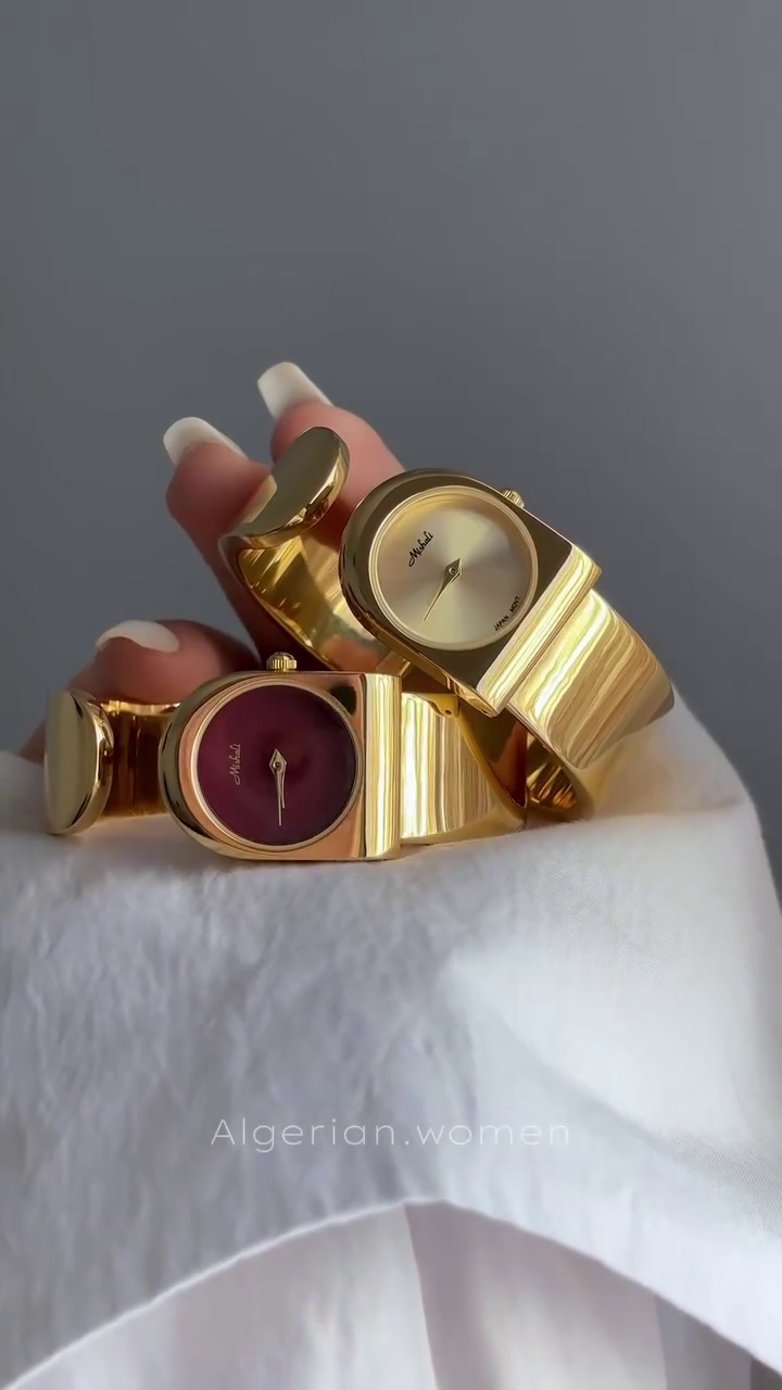 โโจ Luxe Oval Gold Bracelet Watch โ Minimal, Elegant & Timeless Glam ๐๐ - Image 2