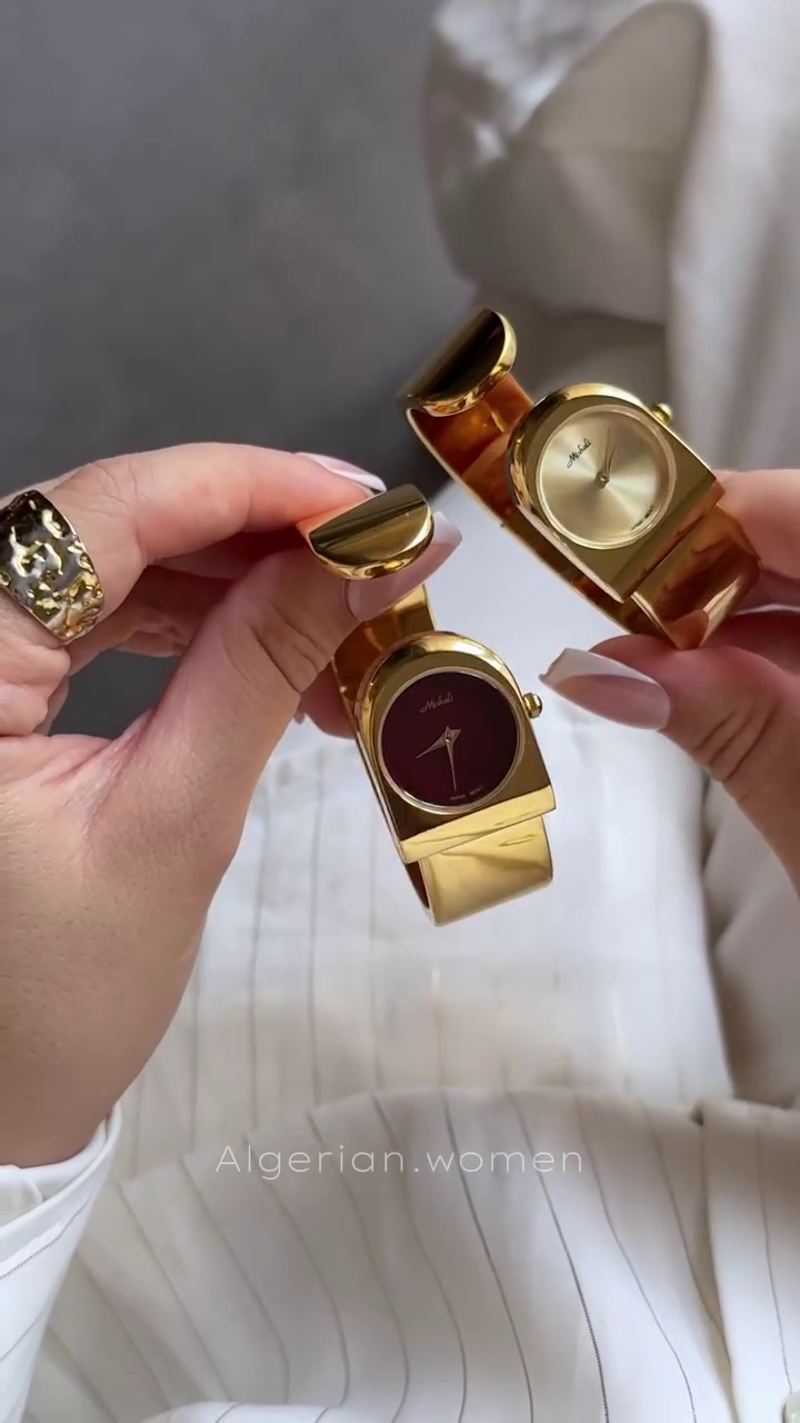 โโจ Luxe Oval Gold Bracelet Watch โ Minimal, Elegant & Timeless Glam ๐๐ - Image 3