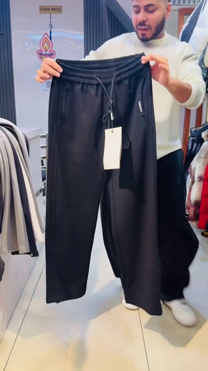 ๐ค๐ฅ Premium Wide-Leg Jogger Pants โ Streetwear Fit with Maximum Comfort ๐ฎโ๐จโจ - Image 3