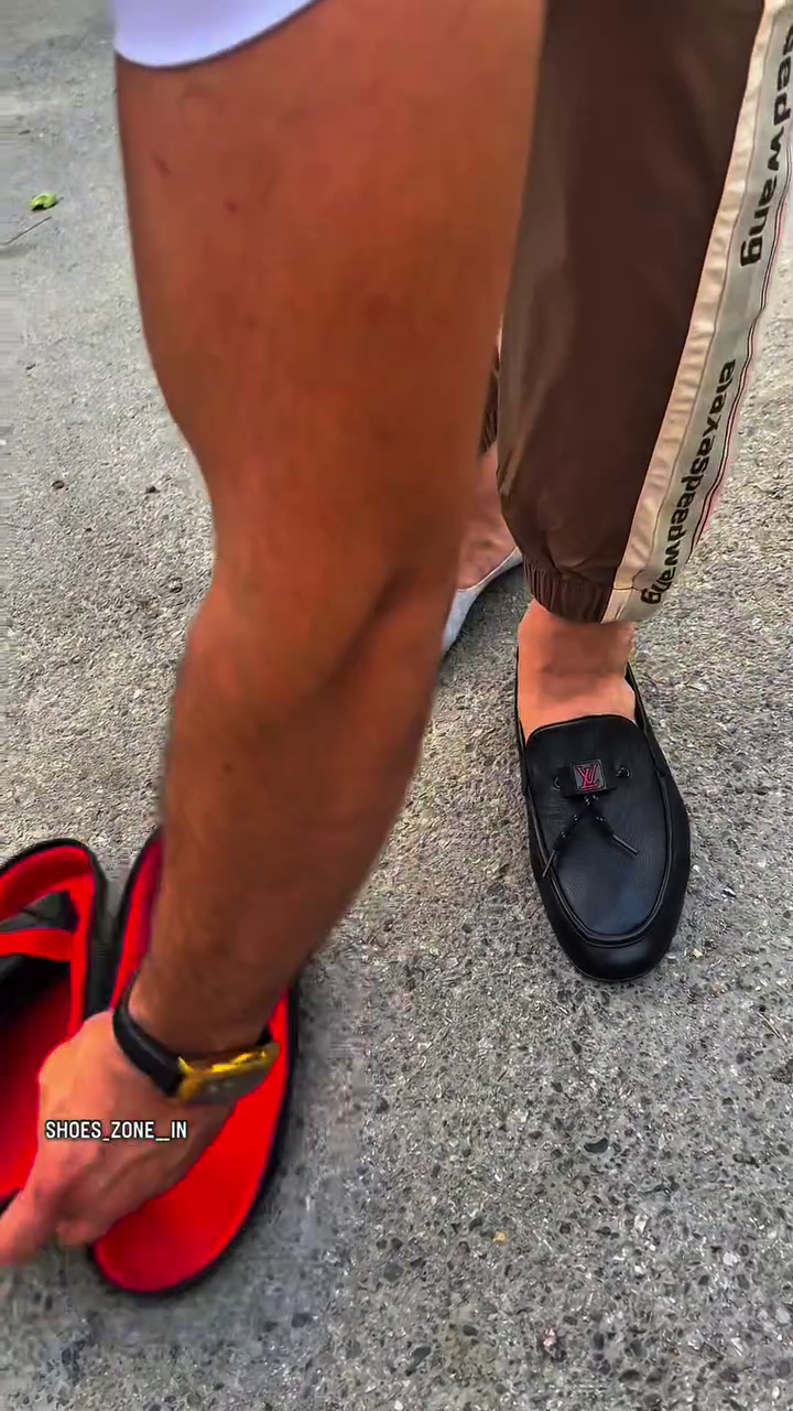 ๐คโค๏ธ Red Strap Luxury Slippers โ Premium Menโs Comfort Sandals ๐ฅ๐ฃ - Image 6
