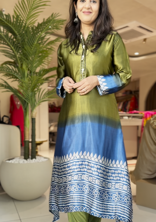 ✨ Gajji Silk Kurta Pant Set – Royal Elegance Redefined ✨
