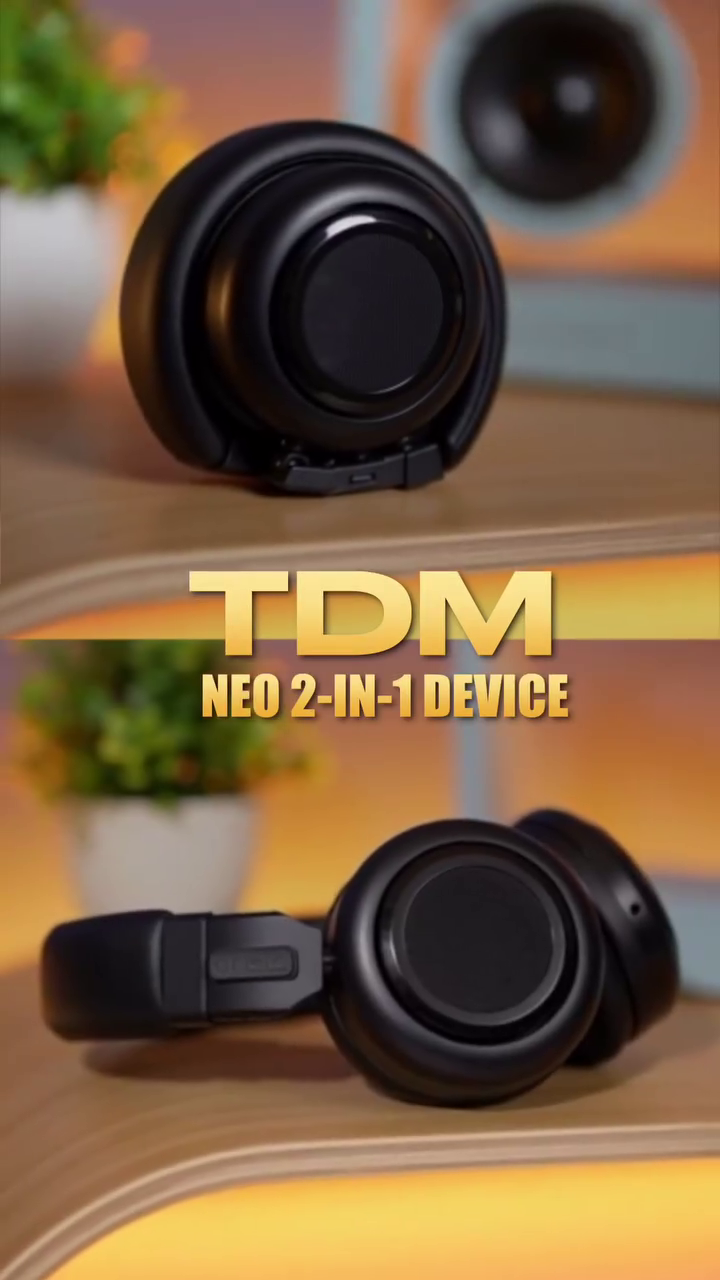 ππ§ TDM Neo β Headphones That Twist Into a Bluetooth Speaker - Image 6