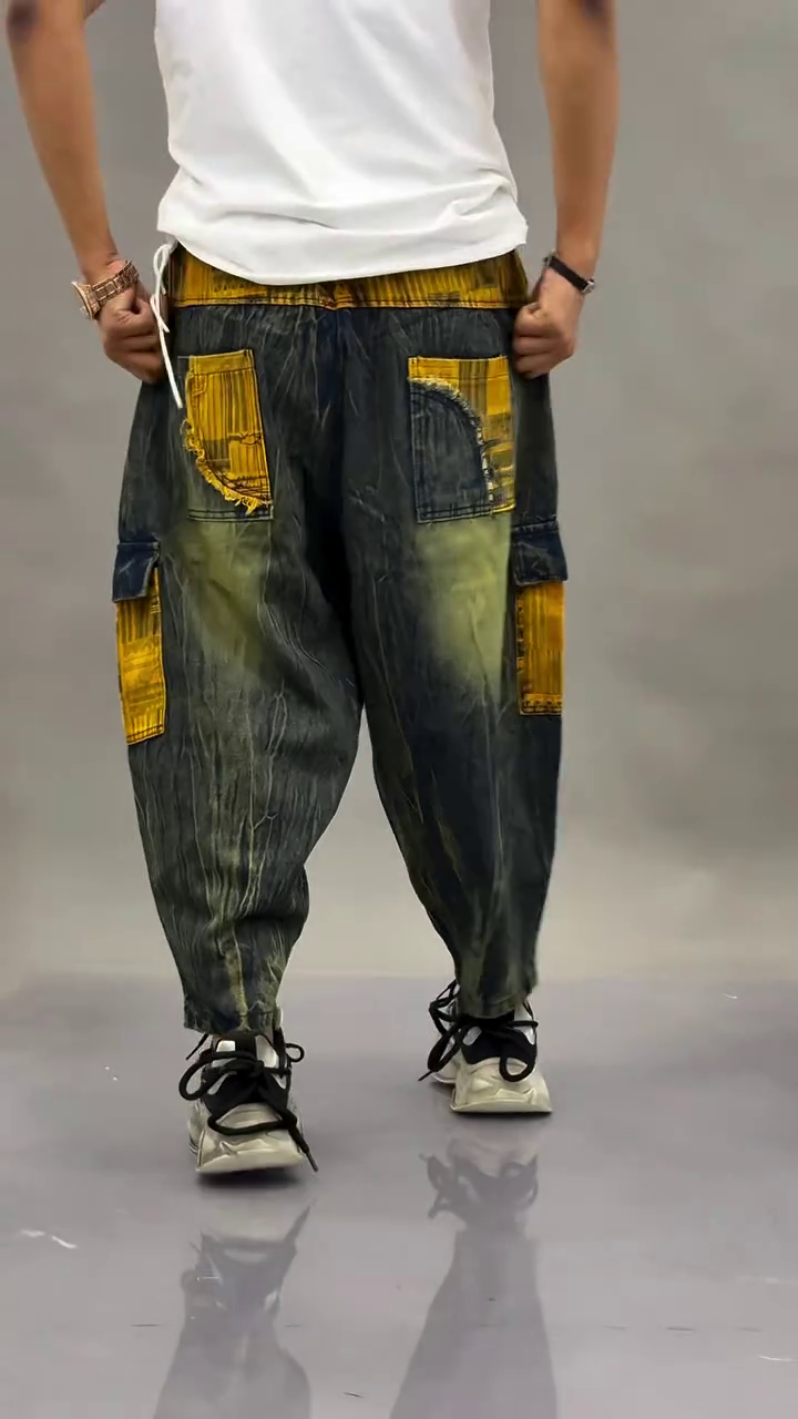 ποΈ Small & Medium Himalaya Handmade Parachute Pants β Comfortable, Stylish & Unique β¨ - Image 2